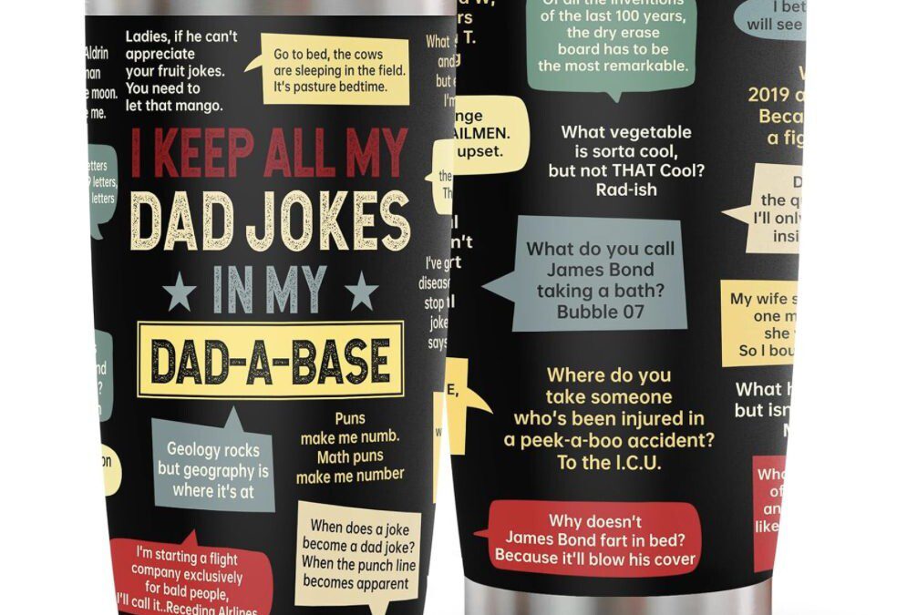 Dad Joke Travel Mug for just $3.99